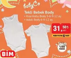 Babyco Tekli Bebek Body