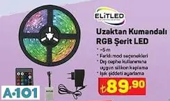 elitled uzaktan kumandalı şerit led elitled uzaktan kumandalı şerit led