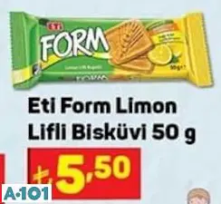 Eti Form Limon Lifli Bisküvi