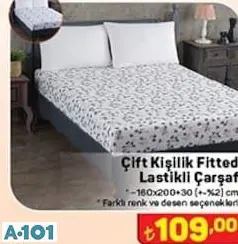 Çift Kişilik Fitted Lastikli Çarşaf