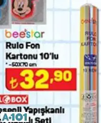 beestar rulo fon kartonu 10'lu beestar rulo fon kartonu 10'lu