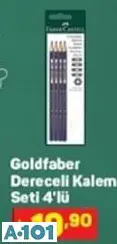 Faber Castell Goldfaber Dereceli Kalem Seti 4'lü Faber Castell Goldfaber Dereceli Kalem Seti 4'lü