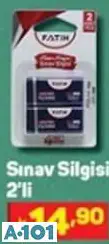 fatih sınav silgisi 2'li fatih sınav silgisi 2'li