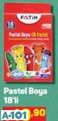 fatih pastel boya 18'li fatih pastel boya 18'li