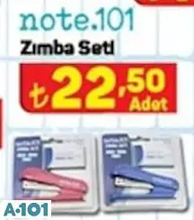 note.101 zımba seti note.101 zımba seti