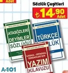 sözlük çeşitleri sözlük çeşitleri