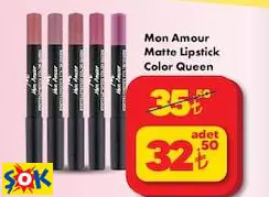Mon Amour Matte Lipstick Color Queen