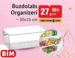 Buzdolabı Organizeri  ~ 30X16 Cm