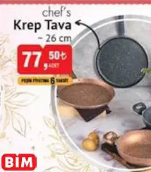 Chef's Krep Tava  ~ 26 Cm
