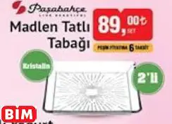 Paşabahçe Live Beautiful Madlen Tatlı Tabağı