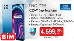Realme C25-Y Cep Telefonu