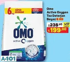 Omo Active Oxygen Toz Deterjan Beyaz