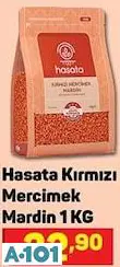 Hasata Kırmızı Mercimek