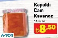 Kapaklı Cam Kavanoz -425Cc