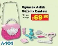 Oyuncak Askılı Güzellik Çantası