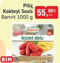 Banvit  Piliç Kokteyl Sosis