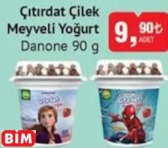 Danone  Çıtırdat Çilek Meyveli Yoğurt