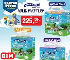 Bebek Bezi Aylık Paketler