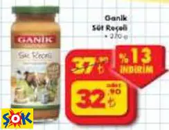 Ganik Süt Reçeli Ganik Süt Reçeli