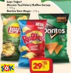 Lays Doritos Ruffles