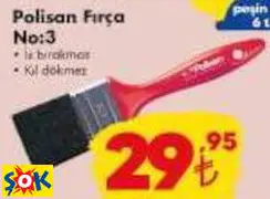 Polisan Fırça No:3 Polisan Fırça No:3