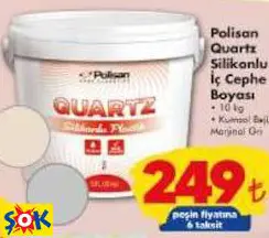 Polisan Quartz Silikonlu İç Cephe Boyası Polisan Quartz Silikonlu İç Cephe Boyası
