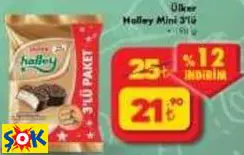 ülker halley mini 3'lü ülker halley mini 3'lü