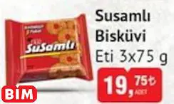 Eti  Susamlı Bisküvi