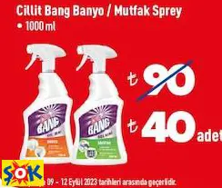 Cilit Bang Banyo/Mutfak Sprey