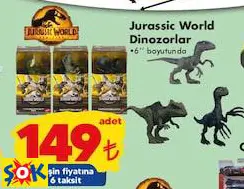Jurassic World Dinozorlar Oyuncak