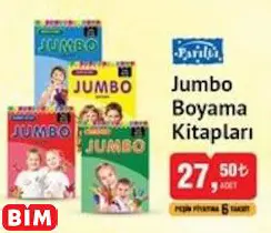 Pırıltı Jumbo Boyama Kitapları