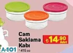 Cam Saklama Kabı