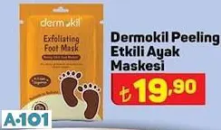 dermokil peeling ayak maskesi