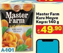 Master Farm Kuru Meyve Kayısı