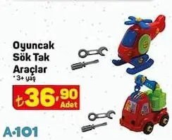 oyuncak sök tak araçlar