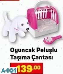 Oyuncak Pelüş Pet Taşıma Çantası