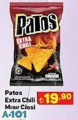 patos extra chili mısır cips