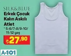 Silk&Blue Erkek Çocuk Kalın Askılı Atlet