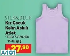 Silk&Blue Kız Çocuk Kalın Askılı Atlet