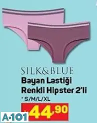 Silk&Blue Lastiği Renkli Hipster Külot