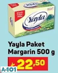 yayla paket margarin