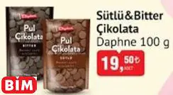 Daphne  Sütlü&Bitter Çikolata