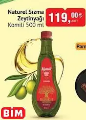 Komili  Naturel Sızma  Zeytinyağı