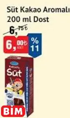 Dost Süt Kakao Aromalı Dost Süt Kakao Aromalı