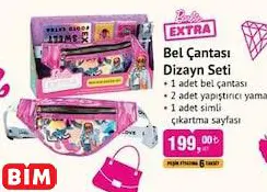 Barbie Extra Bel Çantası Dizayn Seti Barbie Extra Bel Çantası Dizayn Seti
