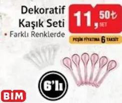 Dekoratif  Kaşık Seti