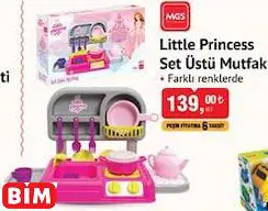Mgs Little Princess Set Üstü Mutfak
