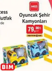 Mgs Oyuncak Şehir Kamyonları