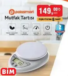 Polosmart Mutfak Tartısı