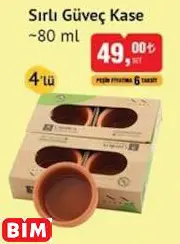 Sırlı Güveç Kase ~80 ml Sırlı Güveç Kase ~80 ml
